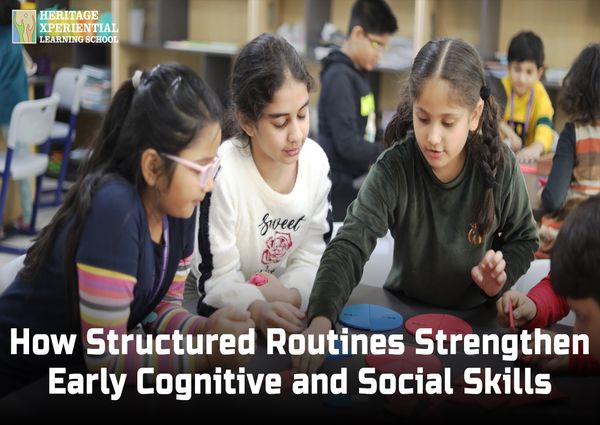 How Structured Routines Strengthen Early Cognitive and Social Skills