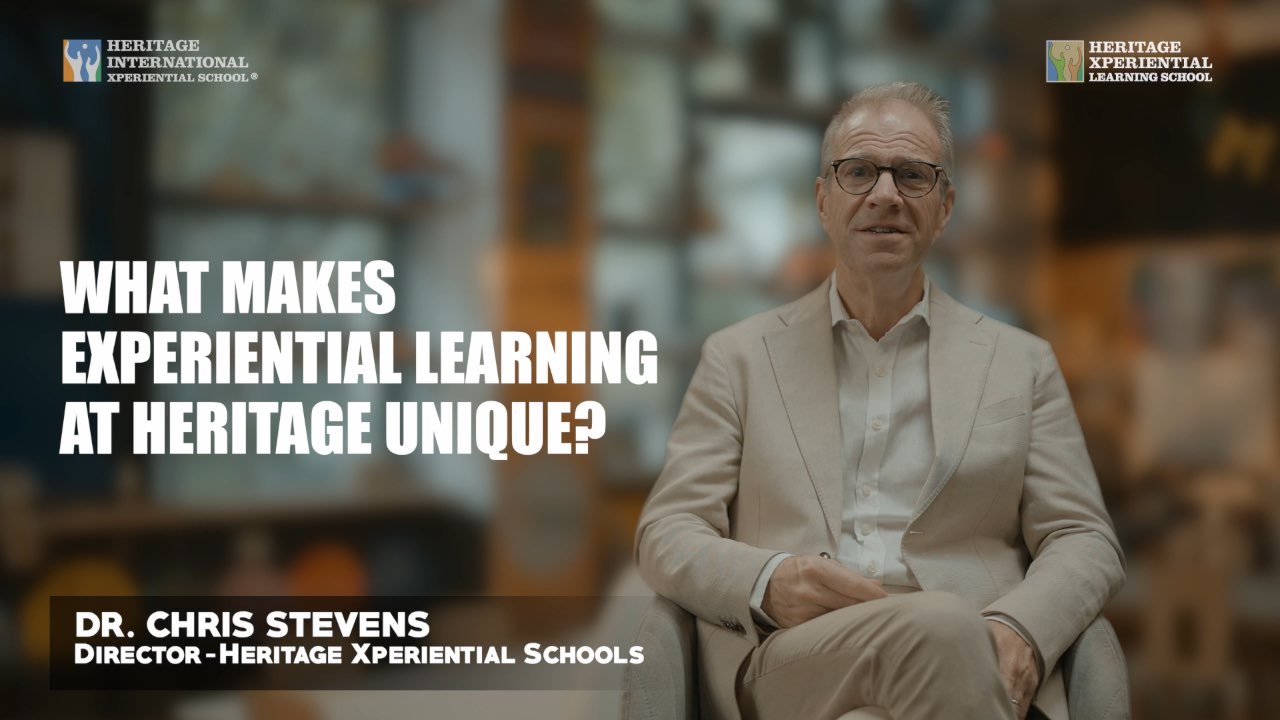 What makes experiential learning at Heritage unique? Dr. Chris Stevens, Director, Heritage Xperiential Schools